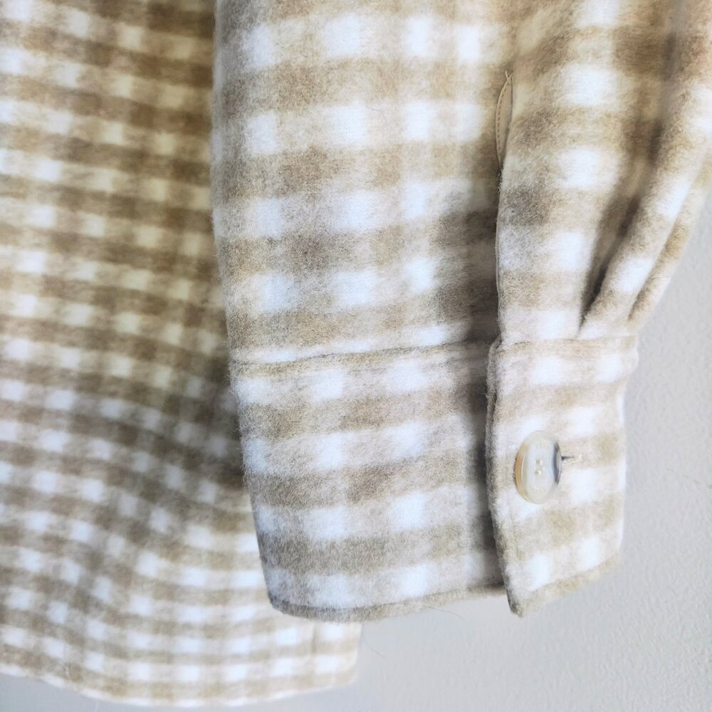 FRAME Gingham Shacket - image 4